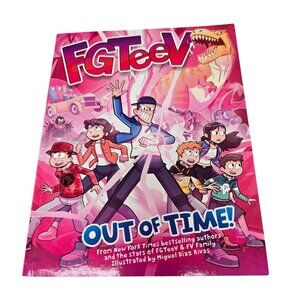 FGTeeV "Out Of Time!" Paperback Graphic Novel By Harper Alley